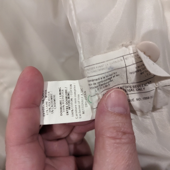 Vintage Classic Double Breasted Pea Coat - Picture 4 of 5